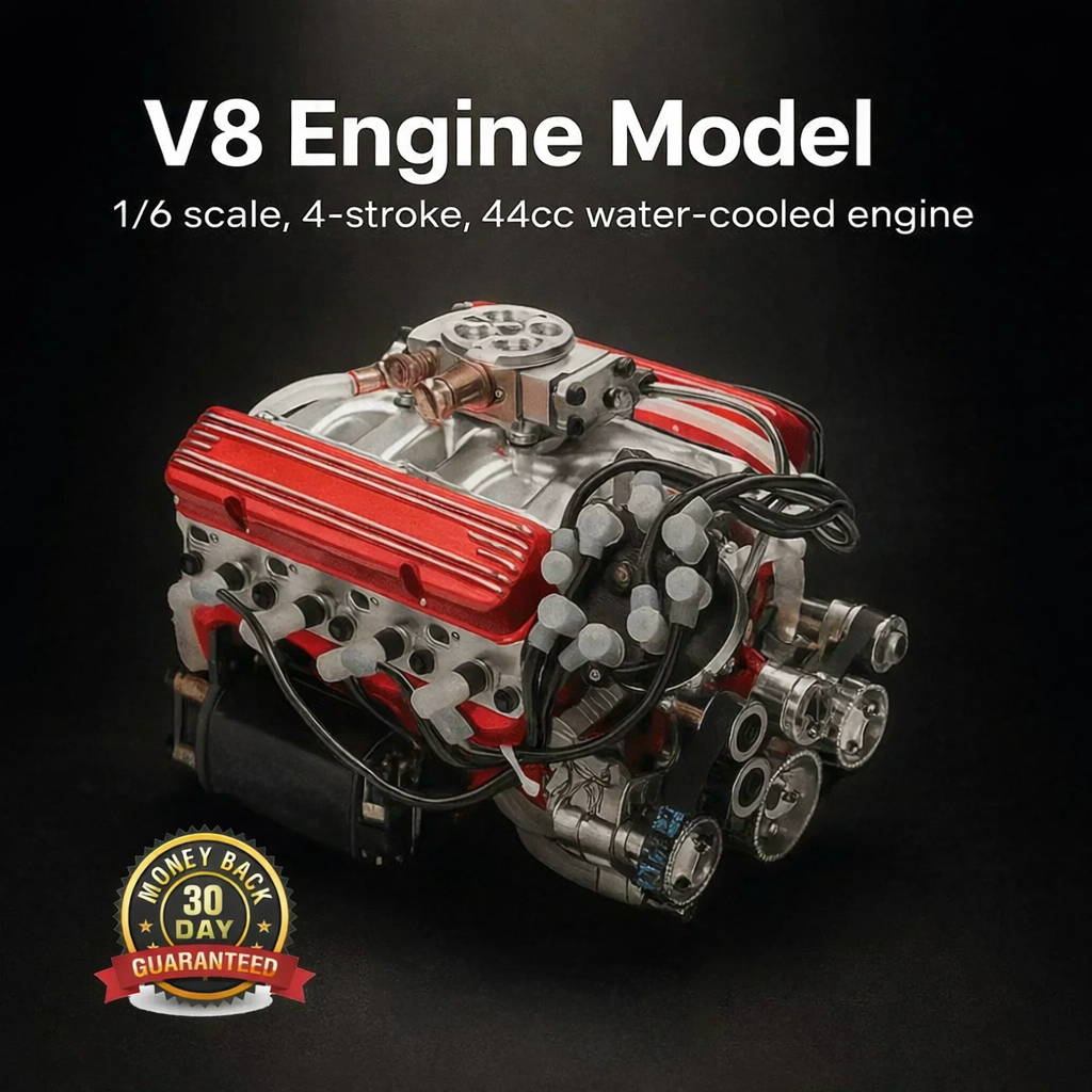 🎉Last Day Promotion 76% OFF + FREESHIPPING🔥 - Gasoline OHV V8 Small-block Engine Model Kits